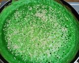 Foto langkah ke 3 dari resep Martabak manis (teflon) coklat wijen pandan.