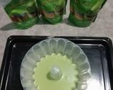 Foto langkah ke 5 dari resep Pudding Matcha Labu Kuning.