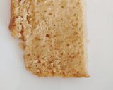 A picture of step 4 of Eggless vanilla pastry cake.