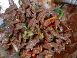 Tumis daging sapi