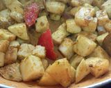 A picture of step 7 of Olkopi Chingri / Kohlrabi with Prawns.
