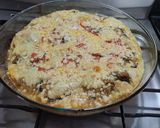 Foto del paso 5 de la receta: Pastel de berenjenas con salsa de repollo al pesto