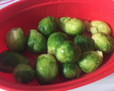 Foto del paso 1 de la receta: Coles de Bruselas salteadas🌳