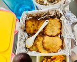 #चटपटा आलू पापड़ी (स्कूल लंच बॉक्स) रेसिपी चरण 7 फोटो
