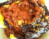 A picture of step 5 of Mixed Oil Yam Sauce.