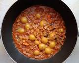 Foto langkah ke 4 dari resep Opor ayam kampung Sambal goreng uritan ketupat.