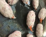 Hình bước làm 1 của món Càng cua bách hoa