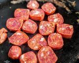Foto del paso 3 de la receta: CHORIZO Español y Durazno🍑a la🍜Oriental...!
