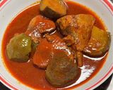 Gambar langkah 5 resipi Asam Pedas Ikan Tongkol.