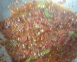 A picture of step 3 of Chicken handi.