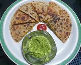 Sweet corn cheese paratha recipe step 4 photo