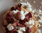 Φωτογραφία βήματος 4 της συνταγής Αλμυρά pancakes με ελιά και φέτα