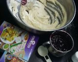 A picture of step 1 of Beetroot cake.