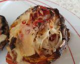 A picture of step 3 of Double Cheese and Onion Garlic Stuffed Mushroom 😀.