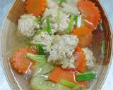 แกงจืดลูกเงาะผักรวม วิธีทำสูตร 7 รูป