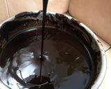 Foto langkah ke 2 dari resep Shiny Crust Brownies Cookies.