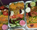 A picture of step 4 of Mexican salad.