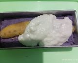 Foto langkah ke 7 dari resep Talam Lapis Pisang Ubi Ungu.