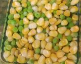 A picture of step 2 of Protein rich Soya chunks Chana daal Masala.
