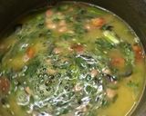 A picture of step 4 of Dal dhokli.