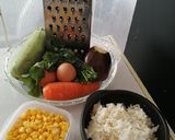 Foto del paso 1 de la receta: Croquetas de arroz y verduras