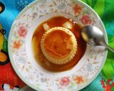 Hình bước làm 5 của món Bánh Flan nướng (khuôn silicon)