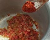 A picture of step 3 of Masala Moong Dahi Chat.