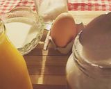 Foto del paso 1 de la receta: Panquecas/Pancakes de MANGO| Fácil y Economico