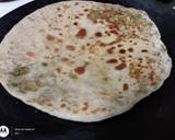 Methi Matar Parantha/ Peas fenugreek pancake recipe step 9 photo