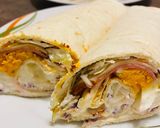 Tortilla tekercs recept fázis 3 fotója
