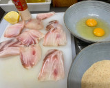 Foto del paso 1 de la receta: Escalopines de mero con alioli