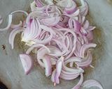 A picture of step 3 of Beetroot Tomato rice.