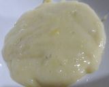 A picture of step 2 of Irish potatoes balls.