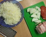 Egészben sült "pizza" krumpli recept fázis 4 fotója