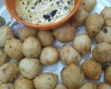 A picture of step 6 of Medhu Vada Balls.
