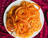 A picture of step 6 of Jalebi.