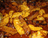 Foto del paso 5 de la receta: Pollo y costilla al BBQ SAKi.Receta fácil y rápida