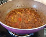 A picture of step 7 of Kala Chana Masala.