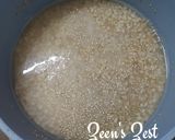A picture of step 1 of Quinoa Dosas.