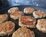 Une image de l'étape 11 de 12• Aubergine farcie à l'agneau- Riz pilaf+Recette boulette 0 gâchis.
