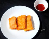 A picture of step 11 of Noodles Pocket With Spring Roll Wrapper.