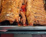 A picture of step 4 of Famous Baby Back Ribs Fall Off from Bones ala Tony Roma's Style.