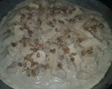 Foto del paso 4 de la receta: Pizza de crema de pollo y nueces