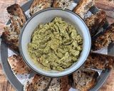 A picture of step 3 of Forgotten olives dip (tapenade-ish).