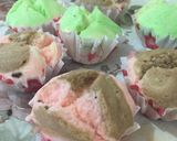 Foto langkah ke 11 dari resep Bolu Kukus Mekar Super Irit 👍🏻👍🏻😍😍.
