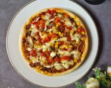 Foto langkah ke 12 dari resep Crust Pizza (Renyah dan Empuk) Tanpa Ulen Profing Kilat.