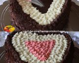 Foto del paso 6 de la receta: Cómo hacer ganache de chocolate blanco y cómo teñirlo