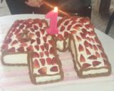 Foto del paso 11 de la receta: Torta en forma de número por mi cumple