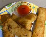 Cigar roll with sweet chilli sauce recipe step 9 photo