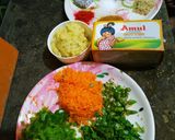 ভেজিটেবল চিজি স্যান্ডুইচ (vegetable cheesy sandwich recipe in bengali) রেসিপির ধাপ 1 ছবি